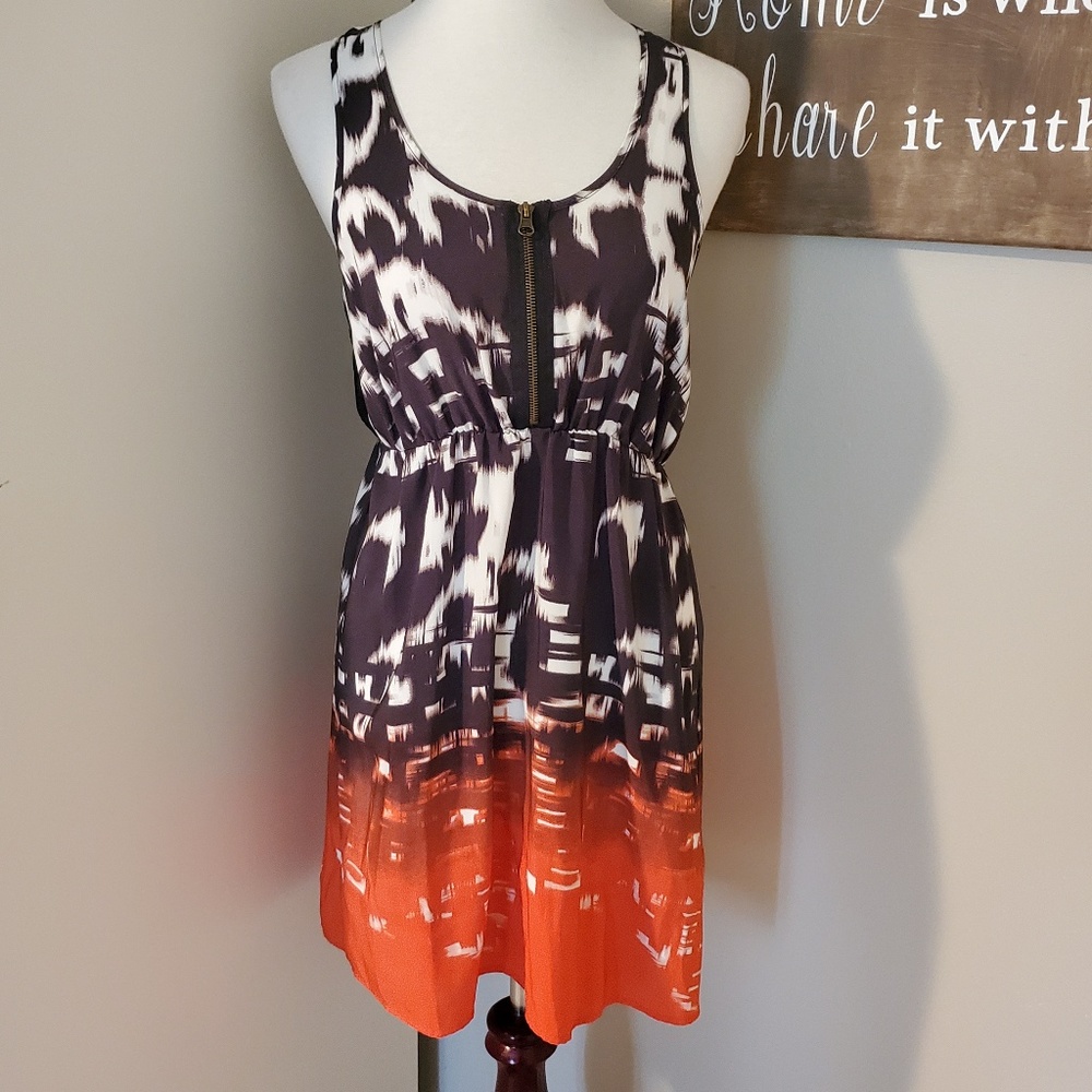 Kimchi Blue Urban Outfitters Funky Dip Dyed Dress - Picture 3 of 8